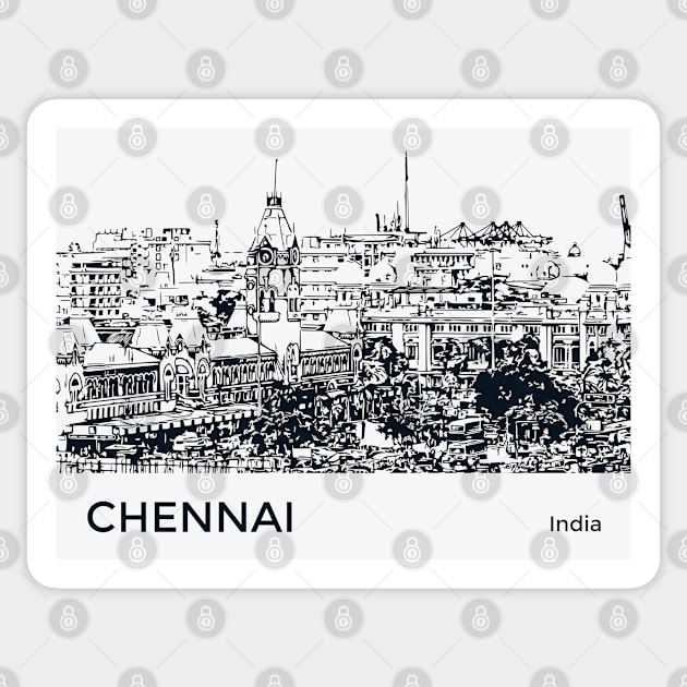 Chennai India Sticker by Lakeric